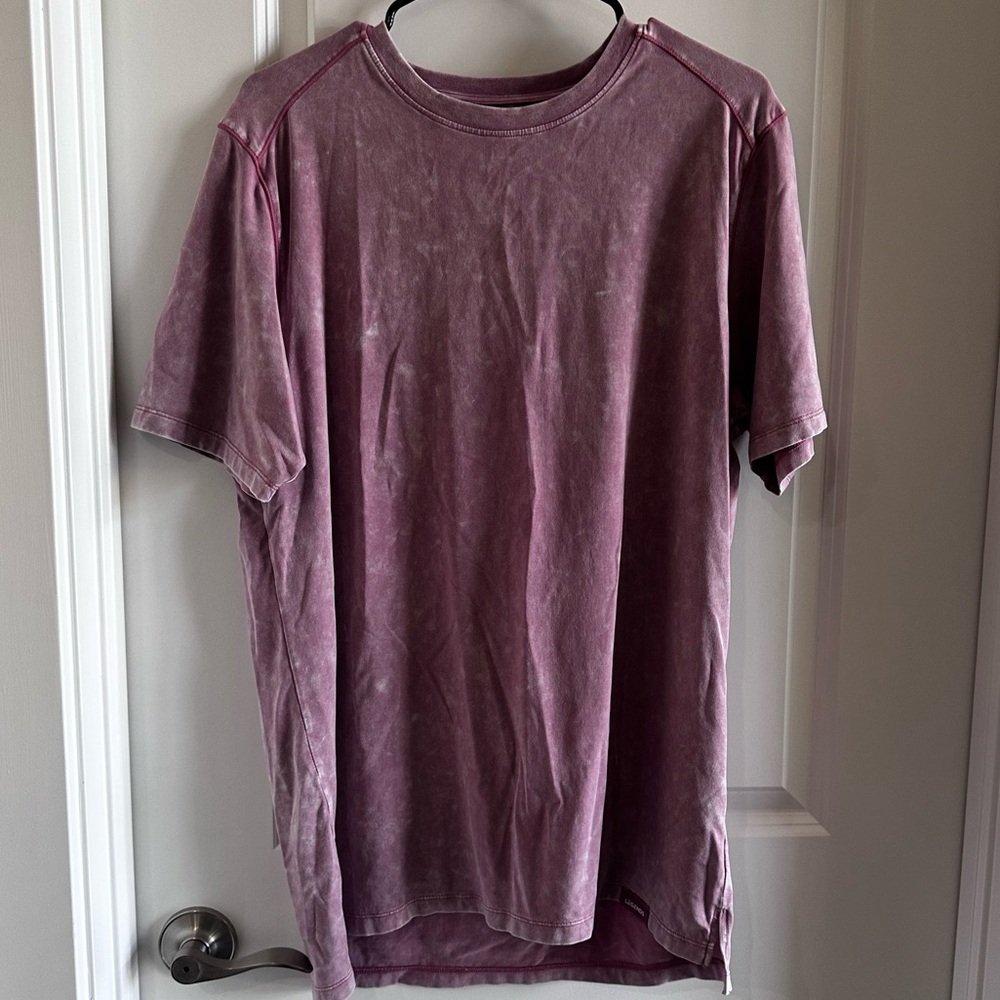 Legends Men's Purple Washed T-Shirt